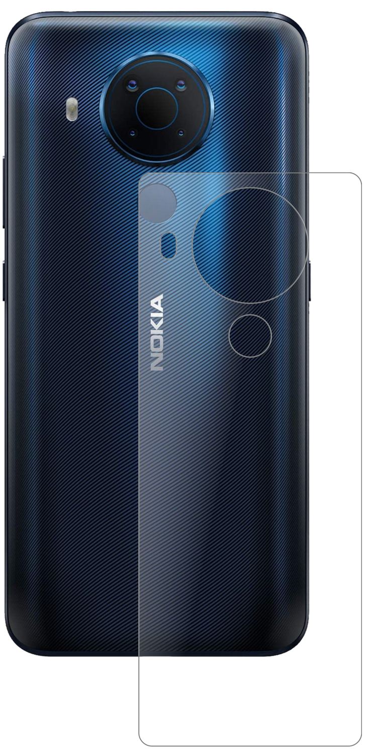 1x 9H Schutzfolie matt für Nokia 5.4 Rückseite Pan (2)