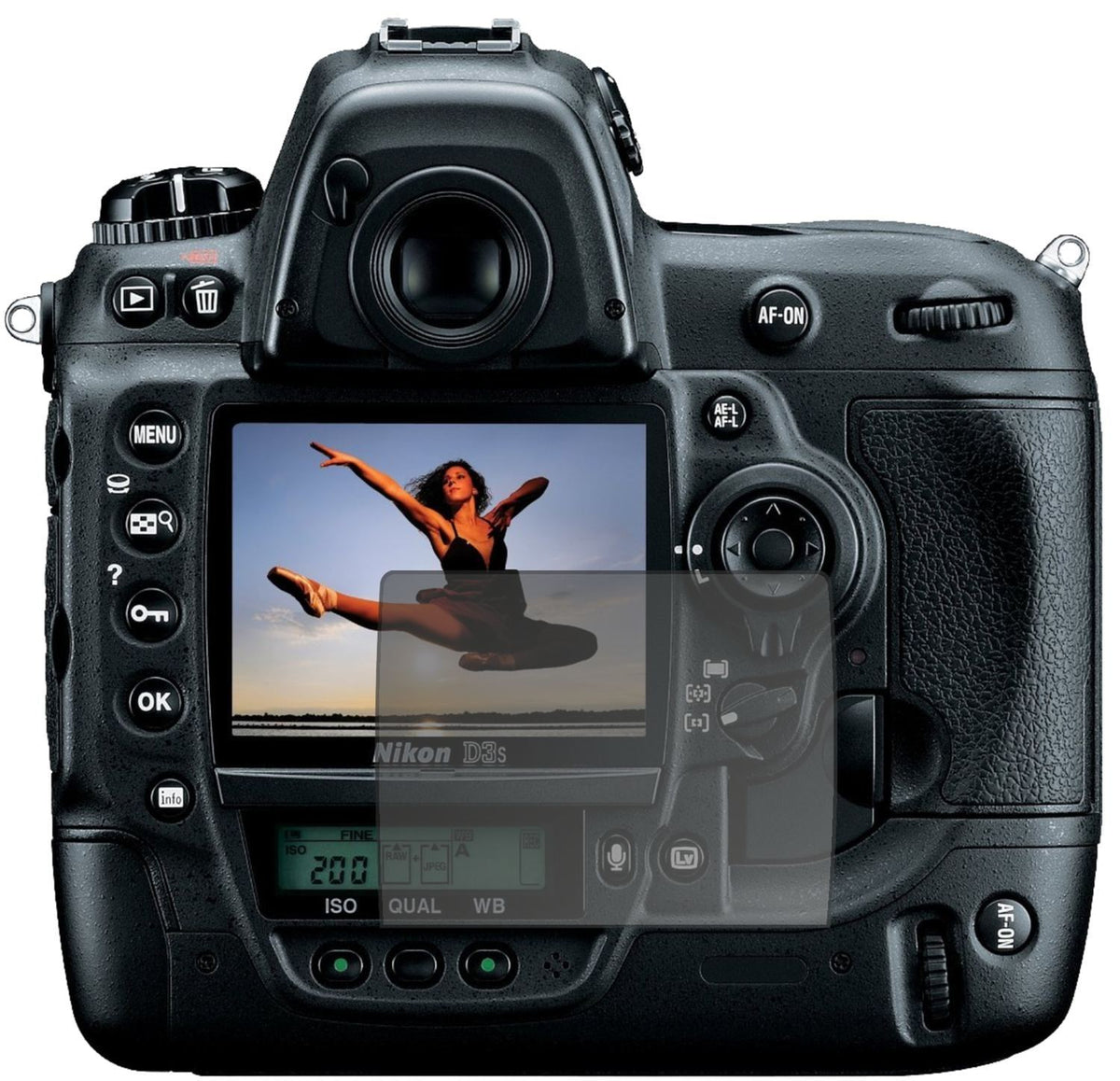 Blickschutzfolie für Nikon D3S matt Schutzfolie Pr (1)