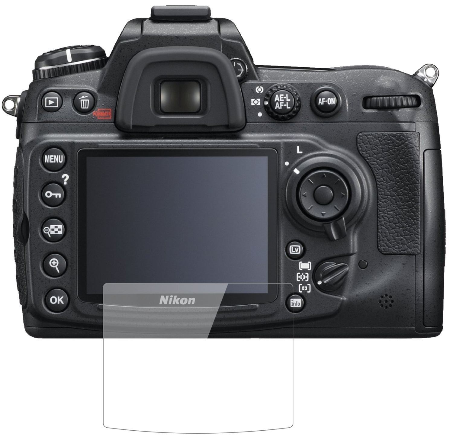 2x 9H Schutzfolie für Nikon D300S Panzerfolie (2)