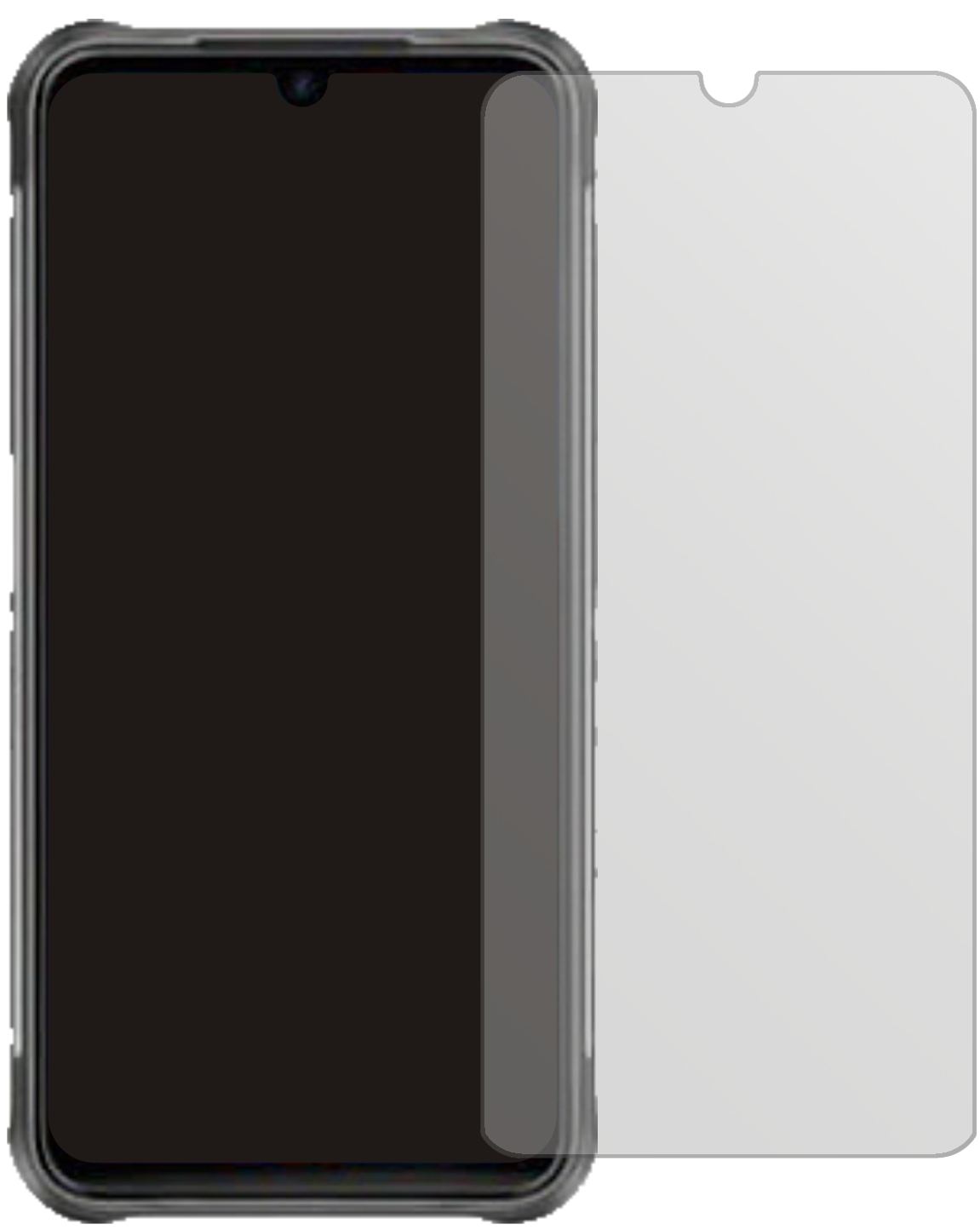 6x Schutzfolie matt für Umidigi Bison Display-Schu (2)