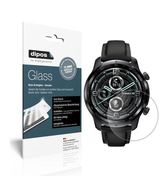 1x 9H Schutzfolie matt für Mobvoi TicWatch Pro 3 ( (1)