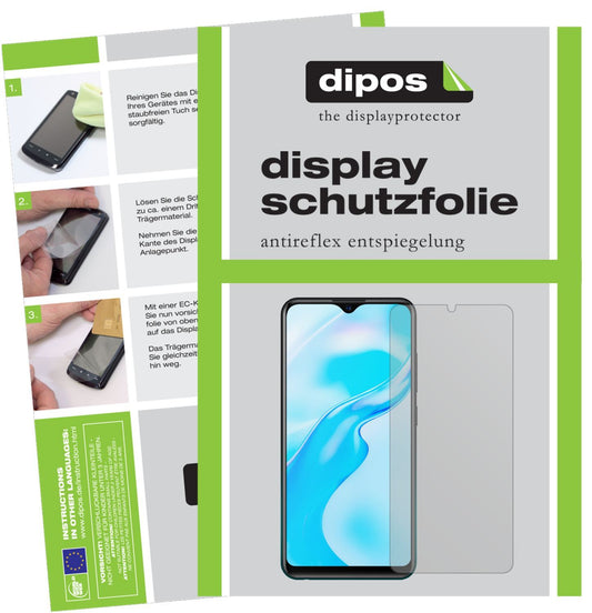 2x Schutzfolie matt für Vivo Y1s Display-Schutzfol (1)
