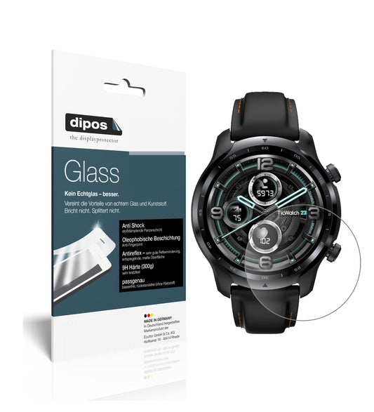 2x 9H Schutzfolie matt für Mobvoi TicWatch Pro 3 ( (1)