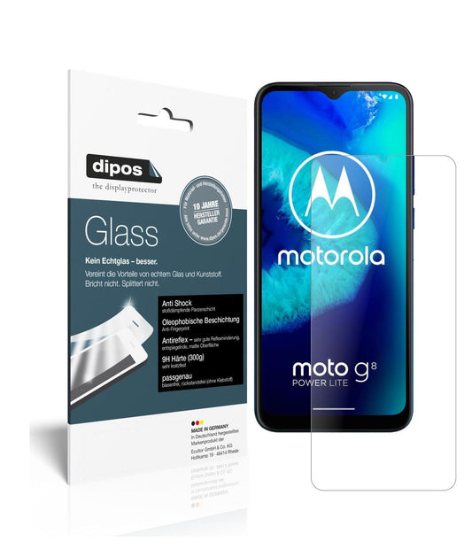 1x 9H Schutzfolie matt für Motorola Moto G8 Power  (1)