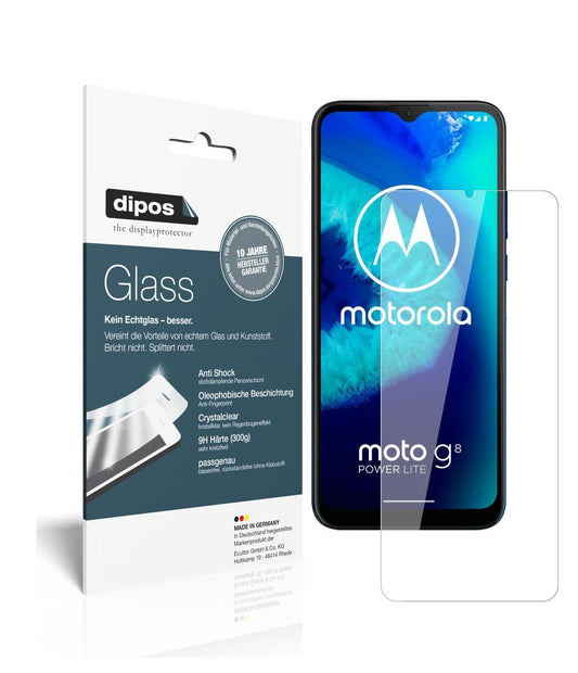 1x 9H Schutzfolie für Motorola Moto G8 Power Lite  (1)