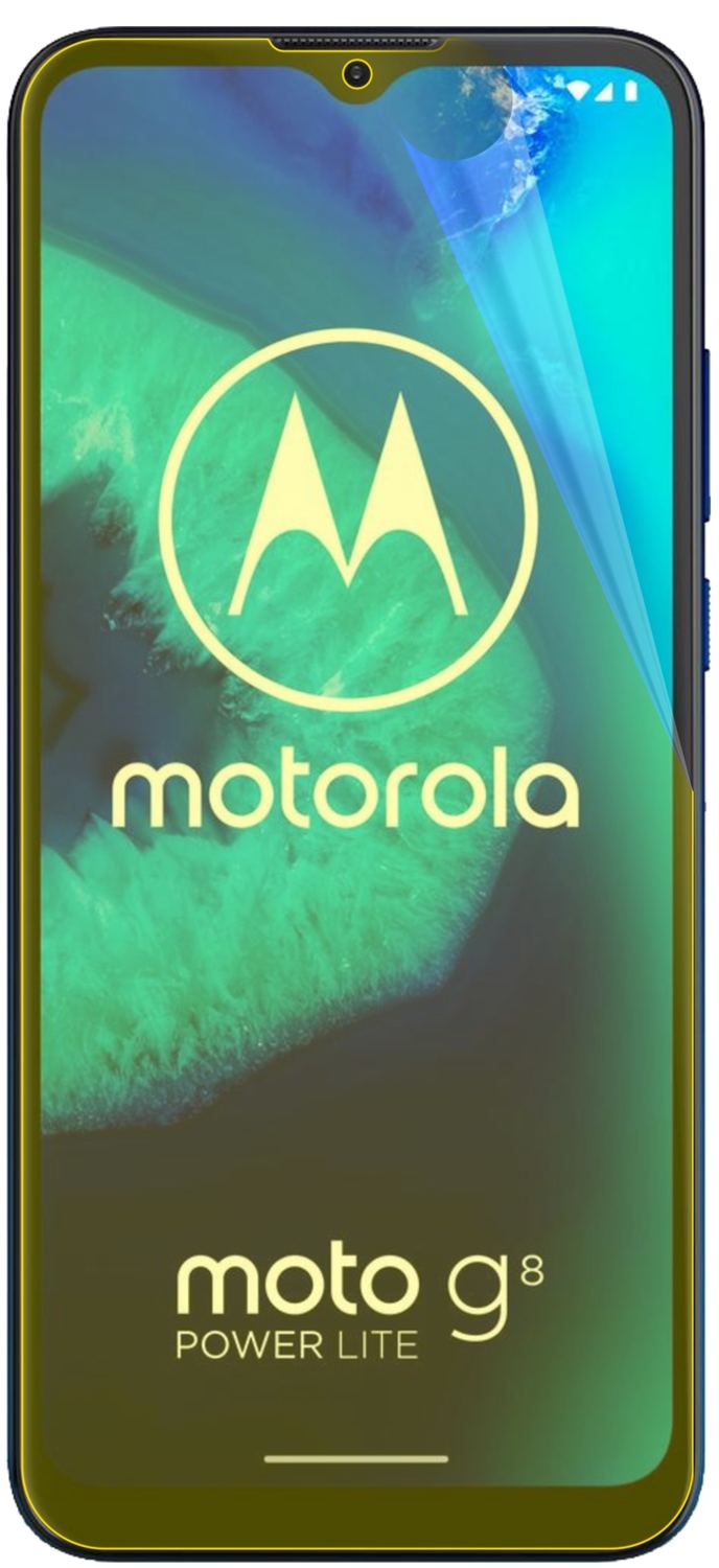 3x 3D Full Cover Schutzfolie für Motorola Moto G8  (3)