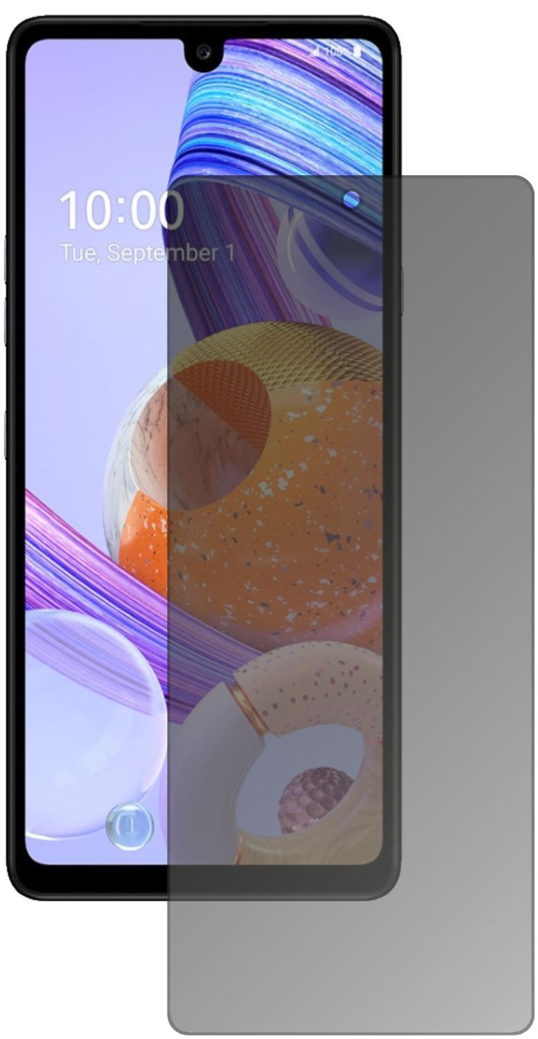 Blickschutzfolie für LG K71 matt Schutzfolie Priva (2)