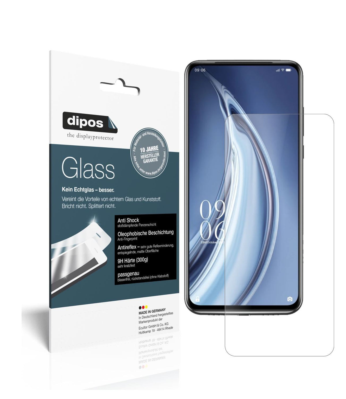 1x 9H Schutzfolie matt für Elephone PX Pro Panzerf (1)