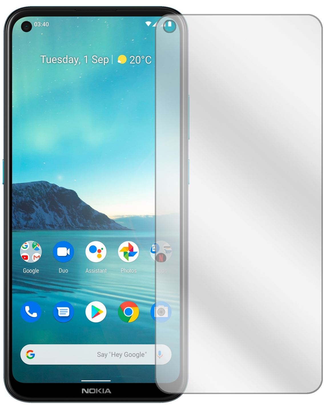 5x Schutzfolie klar für Nokia 46115 Display-Schutz (2)