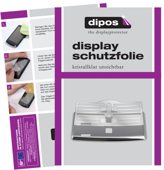 2x Schutzfolie klar für SAECO Incanto HD8915/01 Tr (1)