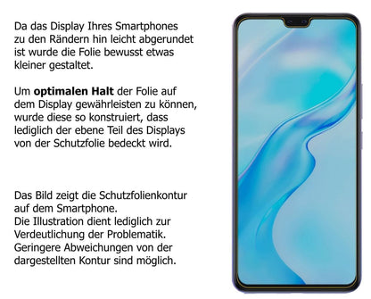 1x 9H Schutzfolie für Vivo V20 Pro Panzerfolie (3)