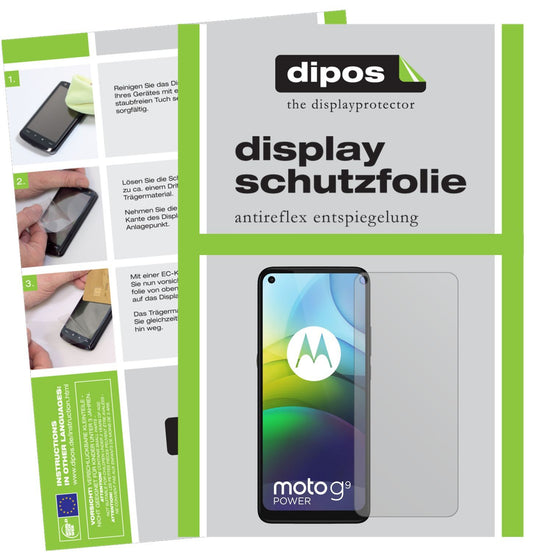 1x Schutzfolie matt für Motorola Moto G9 Power Dis (1)