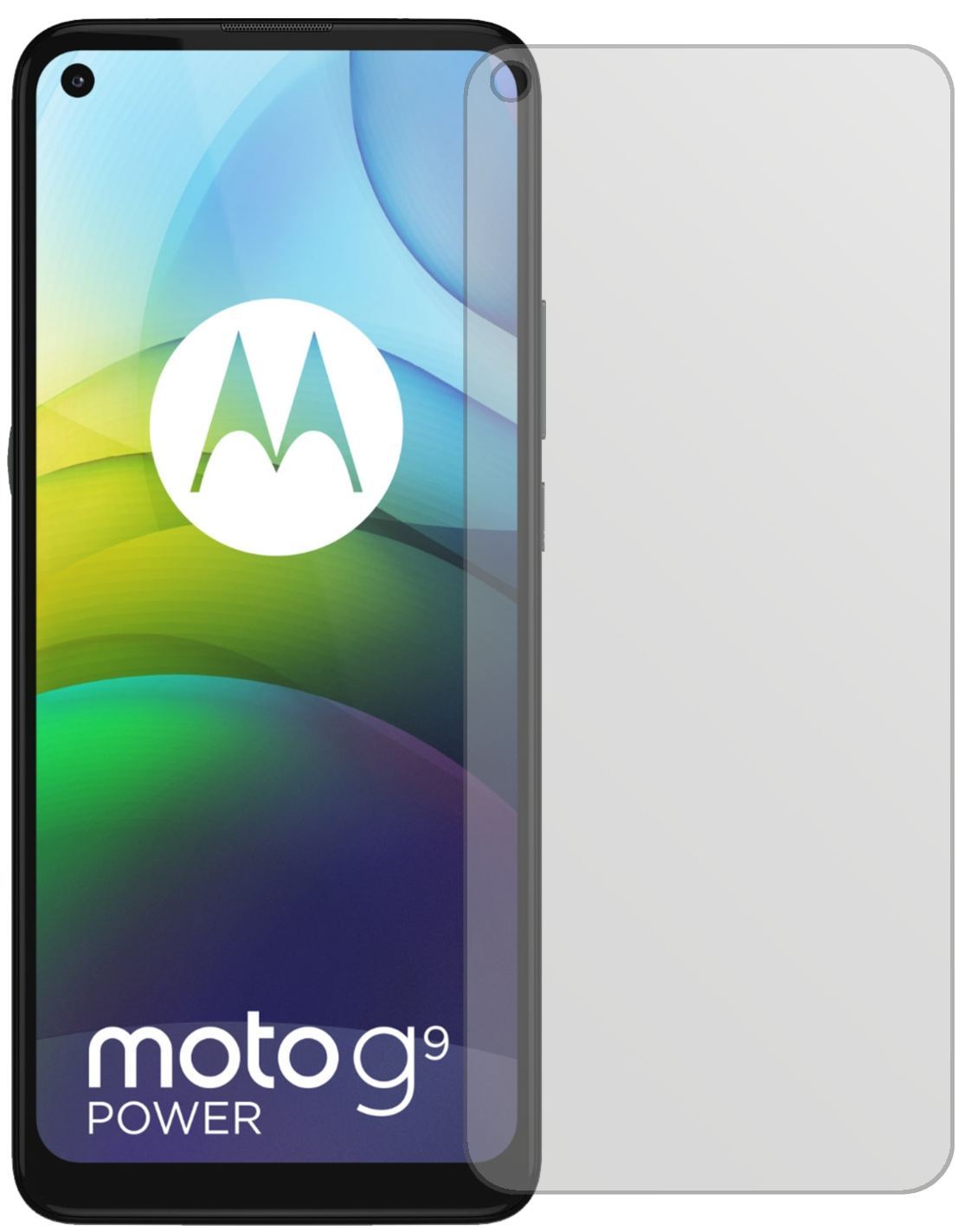 1x Schutzfolie matt für Motorola Moto G9 Power Dis (2)