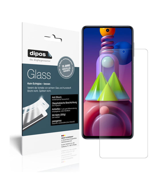 1x 9H Schutzfolie matt für Samsung Galaxy M51 Panz (1)