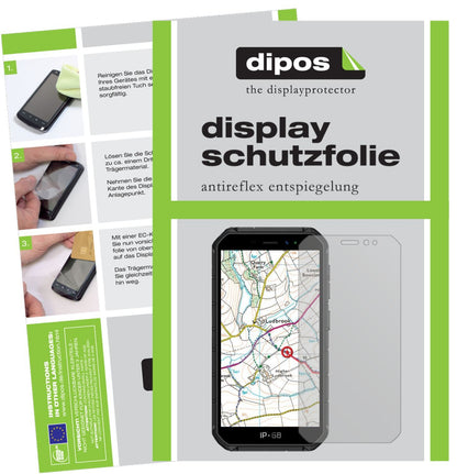 5x Schutzfolie matt für Ulefone Armor X7 Pro Displ (1)