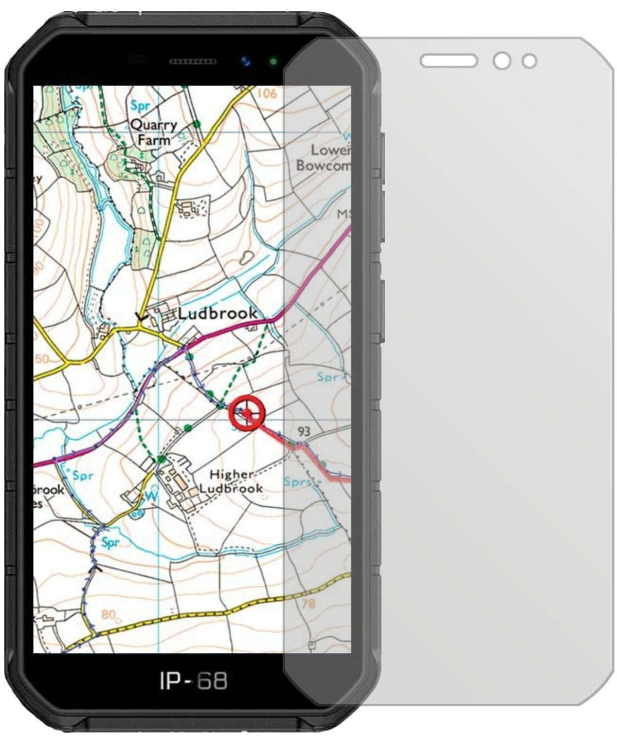 5x Schutzfolie matt für Ulefone Armor X7 Pro Displ (2)