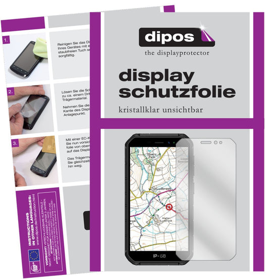 2x Schutzfolie klar für Ulefone Armor X7 Pro Displ (1)