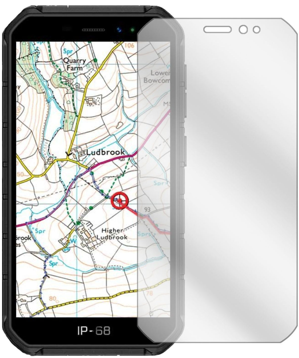 2x Schutzfolie klar für Ulefone Armor X7 Pro Displ (2)