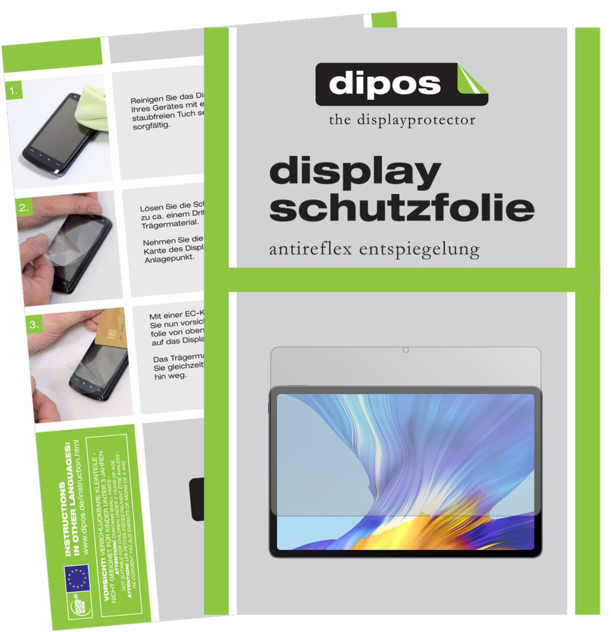 1x Schutzfolie matt für Honor V6 5G Display-Schutz (1)