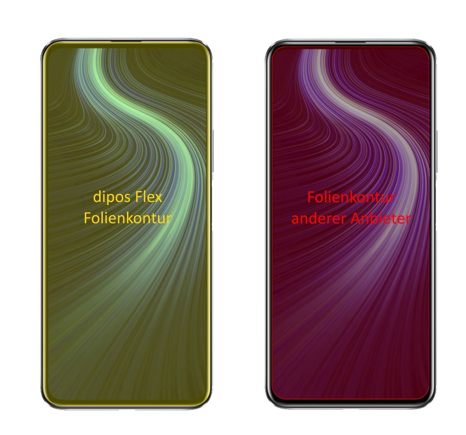 2x 3D Full Cover Schutzfolie für Honor X10 5G (2)