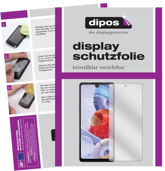 6x Schutzfolie klar für LG Stylo 6 Display-Schutzf (1)