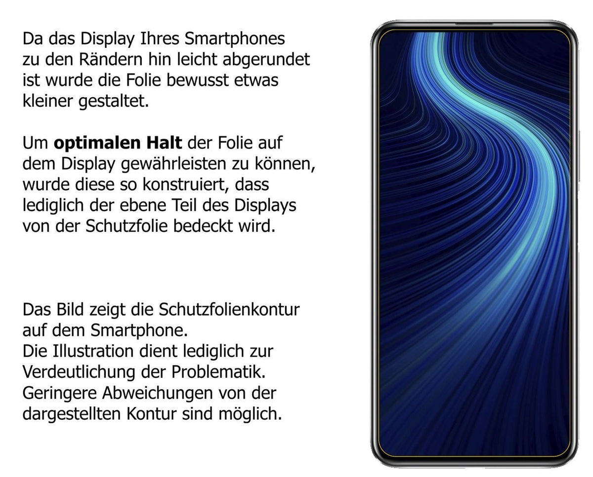 2x 9H Schutzfolie matt für Honor X10 5G Panzerfoli (3)
