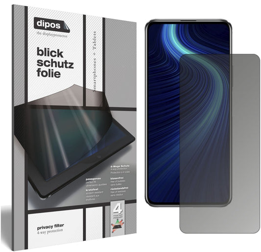 Blickschutzfolie für Honor X10 5G matt Schutzfolie (1)