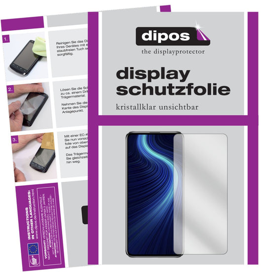 2x Schutzfolie klar für Honor X10 5G Display-Schut (1)