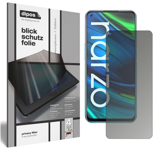 Blickschutzfolie für Oppo Realme Narzo 20 Pro matt (1)