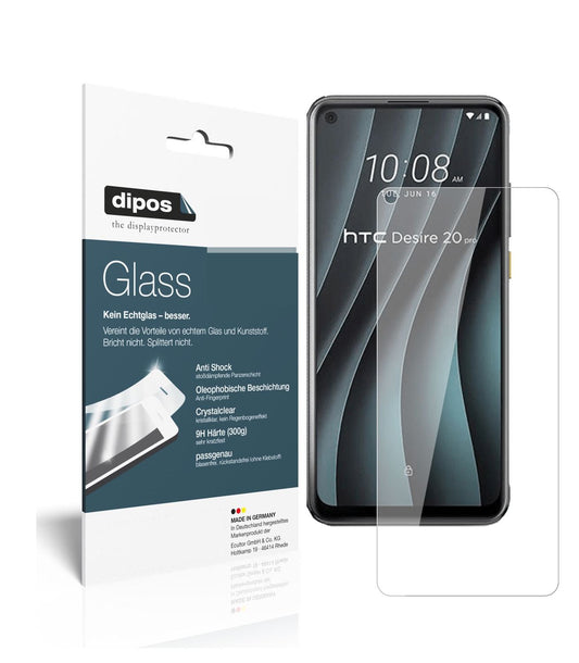 2x 9H Schutzfolie für HTC Desire 20 Pro Panzerfoli (1)