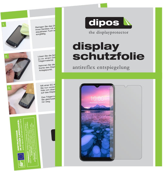 2x Schutzfolie matt für ZTE Blade 20 5G Display-Sc (1)