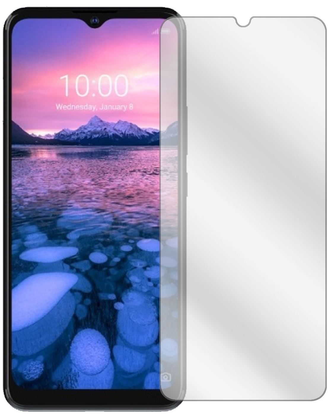 2x Schutzfolie klar für ZTE Blade 20 5G Display-Sc (2)
