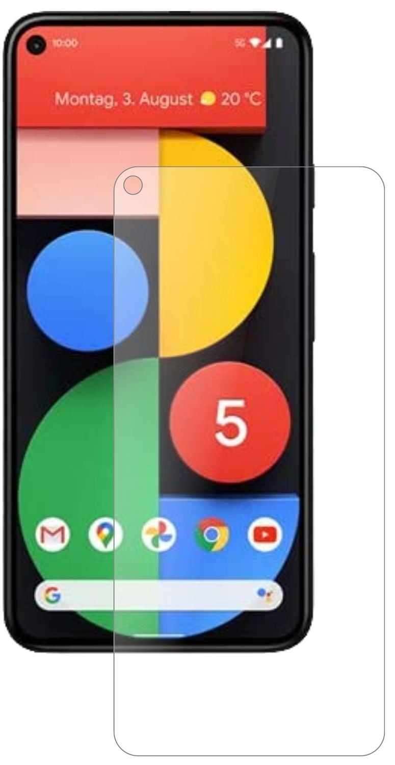 2x 9H Schutzfolie matt für Google Pixel 5 Panzerfo (2)