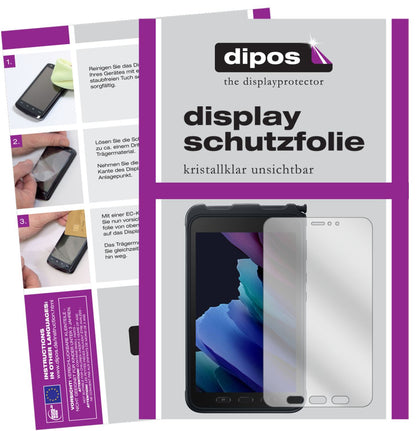 2x Schutzfolie klar für Samsung Galaxy Tab Active  (1)