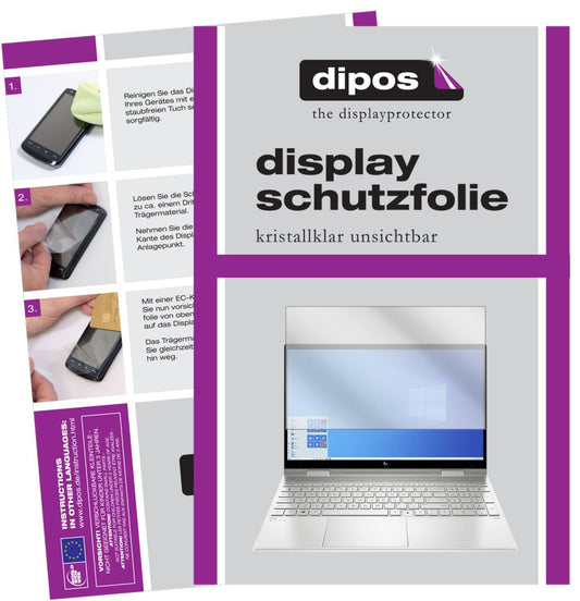 1x Schutzfolie klar für HP Envy x360 15 ed0768ng D (1)