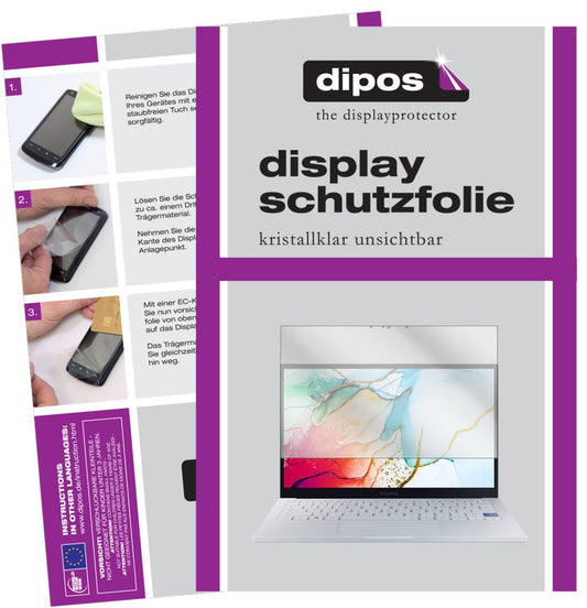 1x Schutzfolie klar für Samsung Galaxy Book Ion 13 (1)