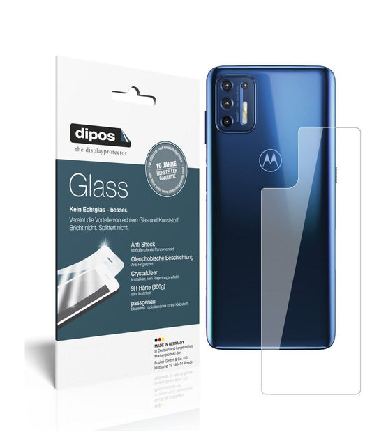 1x 9H Schutzfolie für Motorola Moto G9 Plus Rückse (1)