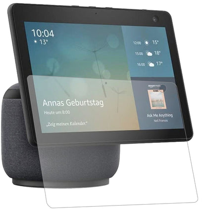 2x 9H Schutzfolie matt für Amazon Echo Show 10 (3. (2)