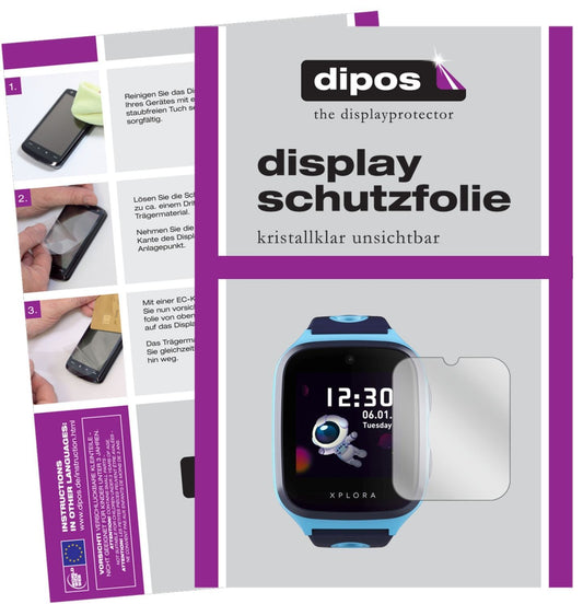 2x Schutzfolie klar für Xplora X4 Display-Schutzfo (1)
