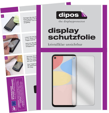 2x Schutzfolie klar für Google Pixel 4a Display-Sc (1)