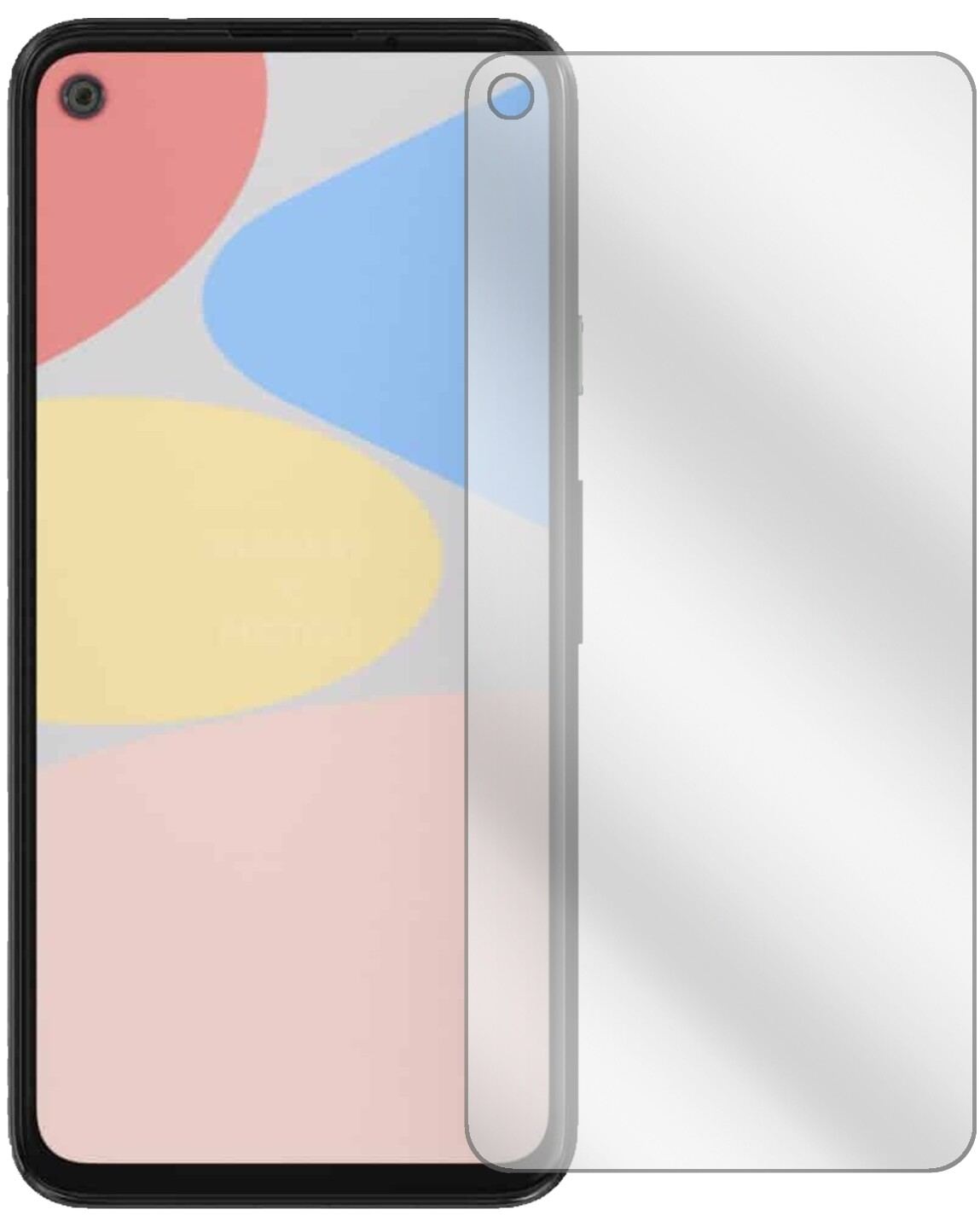 2x Schutzfolie klar für Google Pixel 4a Display-Sc (2)