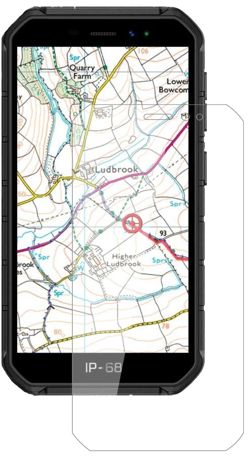 2x 9H Schutzfolie für Ulefone Armor X7 Pro Panzerf (2)