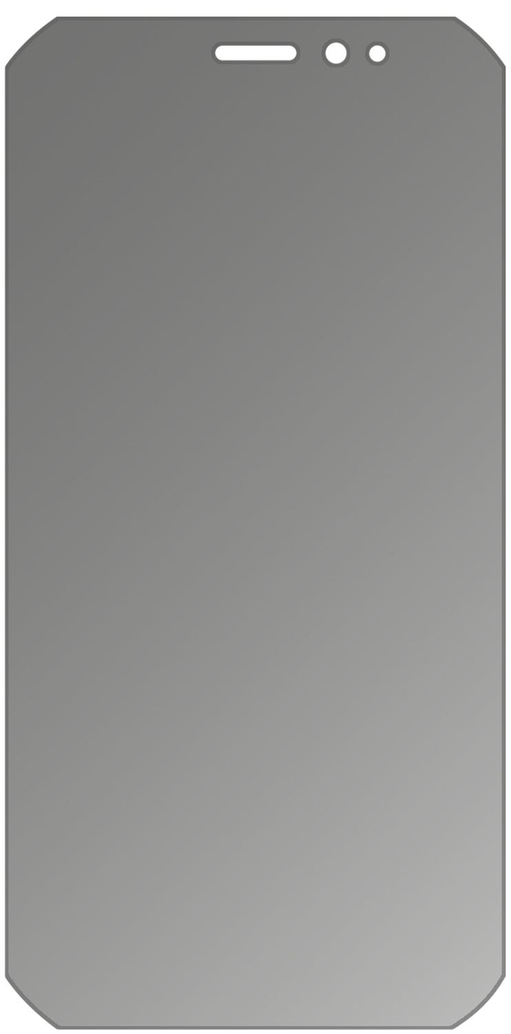 Blickschutzfolie für Ulefone Armor X7 Pro matt Sch (3)