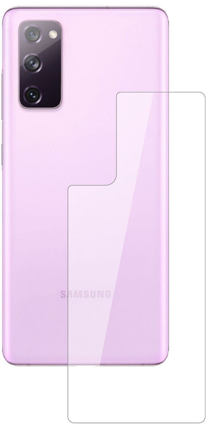 1x 9H Schutzfolie für Samsung Galaxy S20 FE Rückse (2)