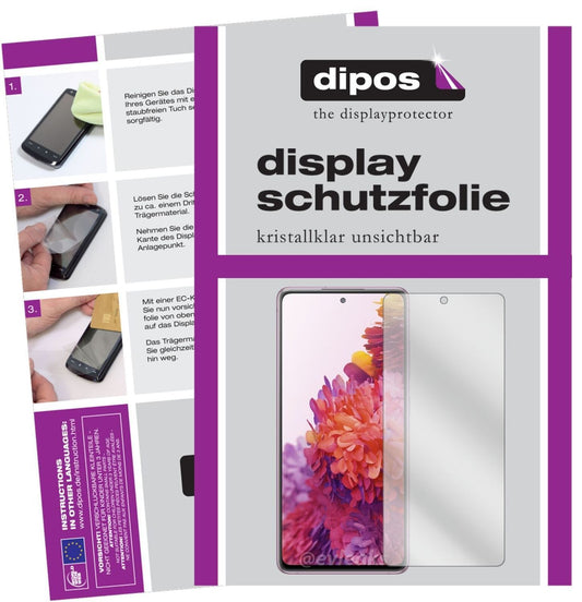 5x Schutzfolie klar für Samsung Galaxy S20 FE 5G D (1)