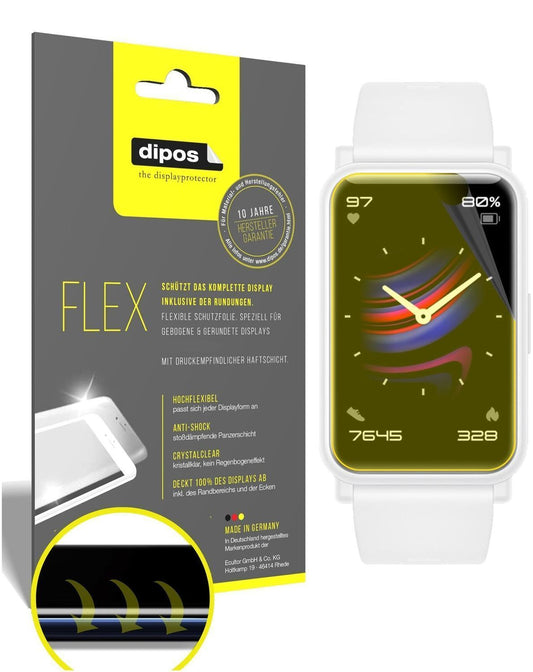 2x 3D Full Cover Schutzfolie für Honor Watch ES (1)