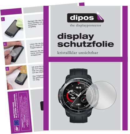 1x Schutzfolie klar für Honor GS Pro Smartwatch (4 (1)