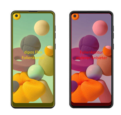 3x 3D Full Cover Schutzfolie für Samsung Galaxy A2 (2)