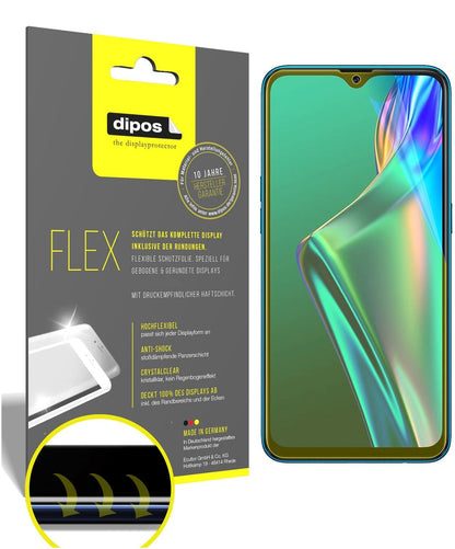 3x 3D Full Cover Schutzfolie für Oppo A12 (1)