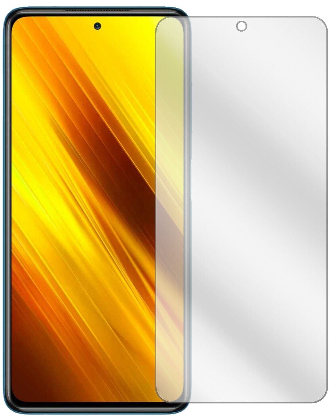 5x Schutzfolie klar für Poco X3 NFC Display-Schutz (2)